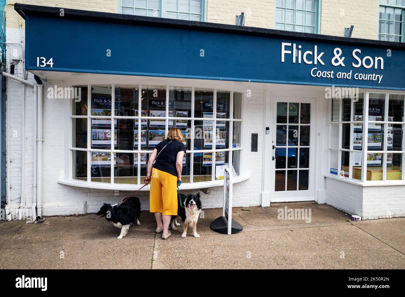 Flick & Son Coast and Country estate agents Stock Photo Alamy
