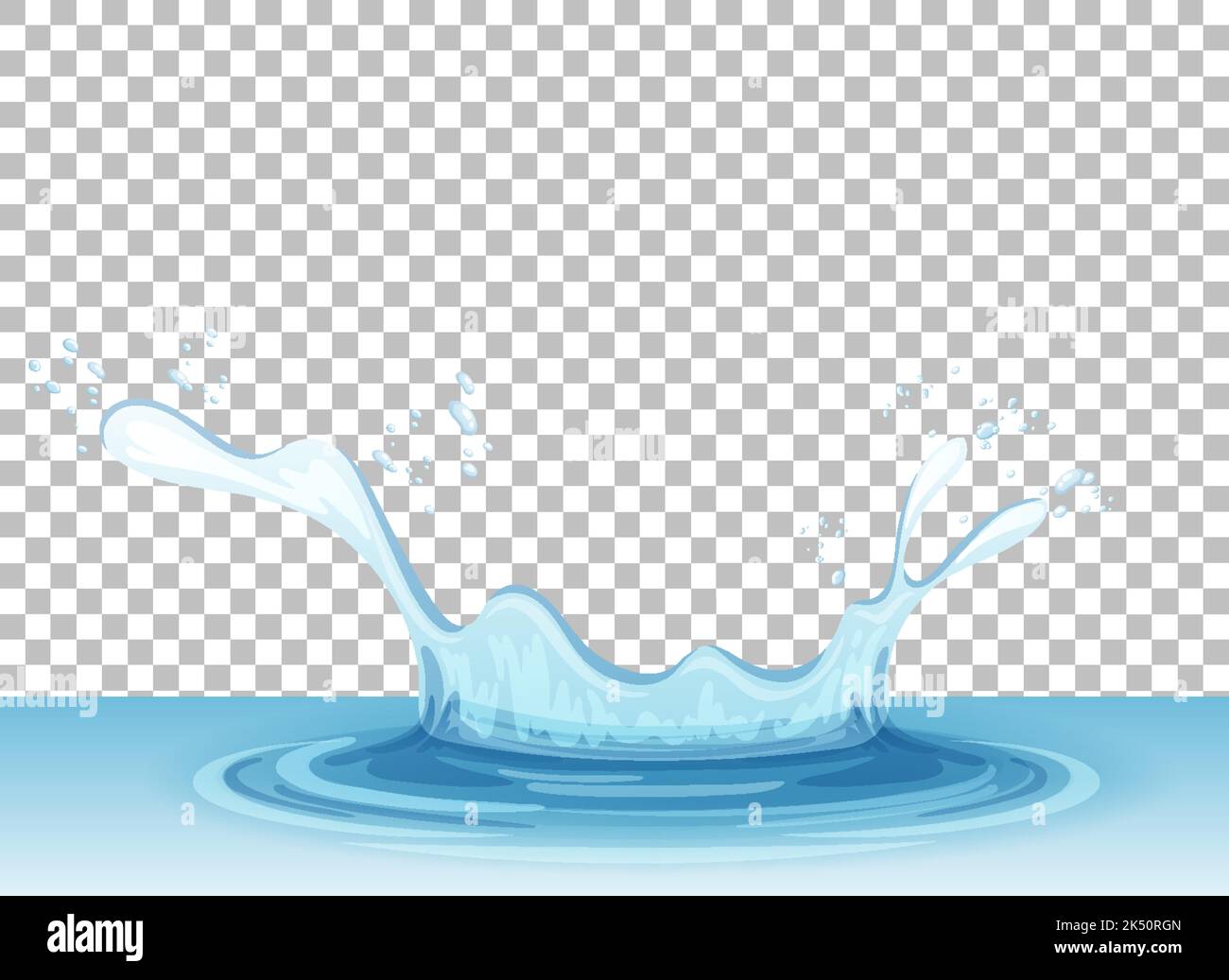 Water splash on grid background illustration Stock Vector Image & Art ...