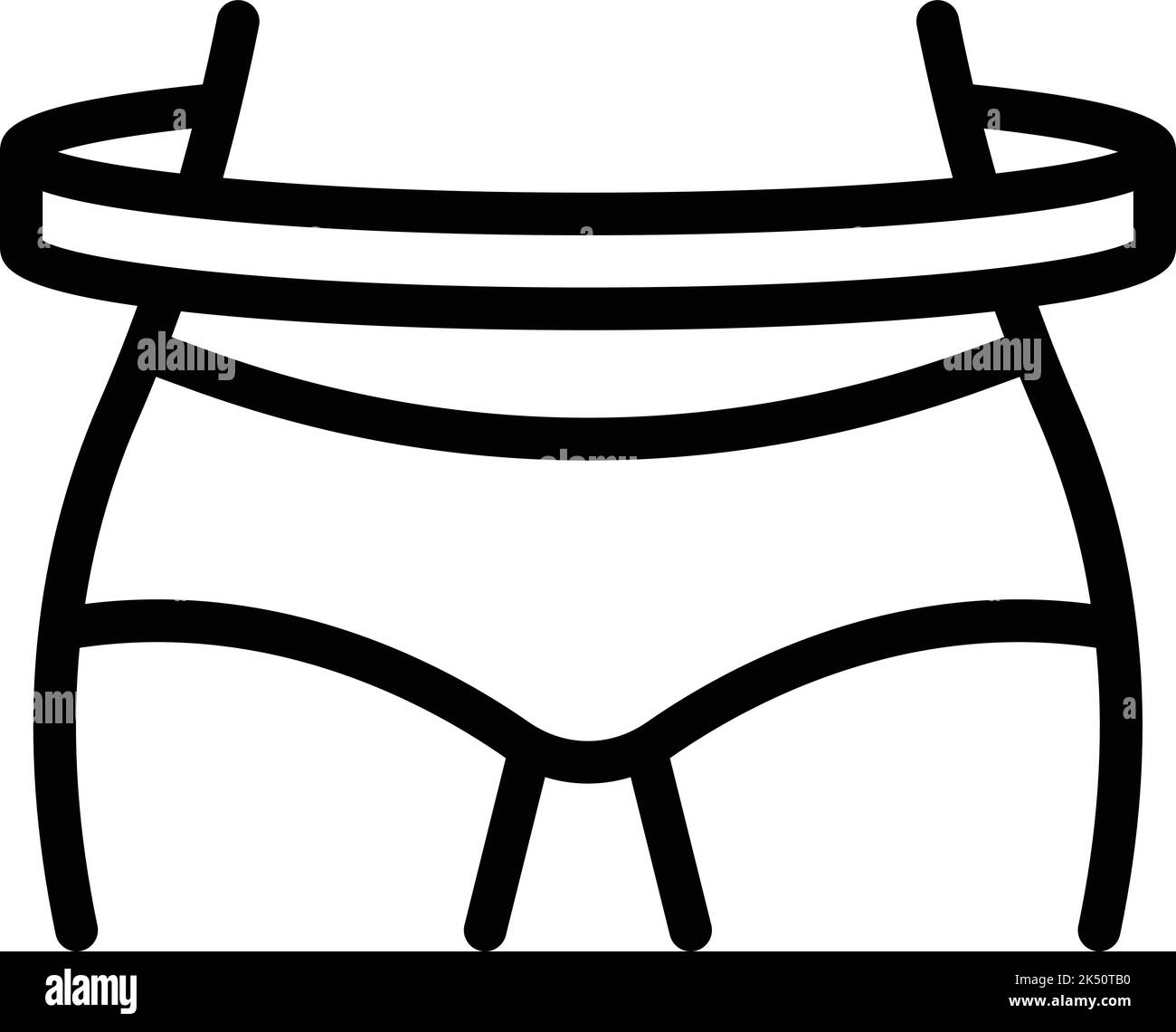 Body care icon outline vector. Chemical anatomy. Process biology Stock