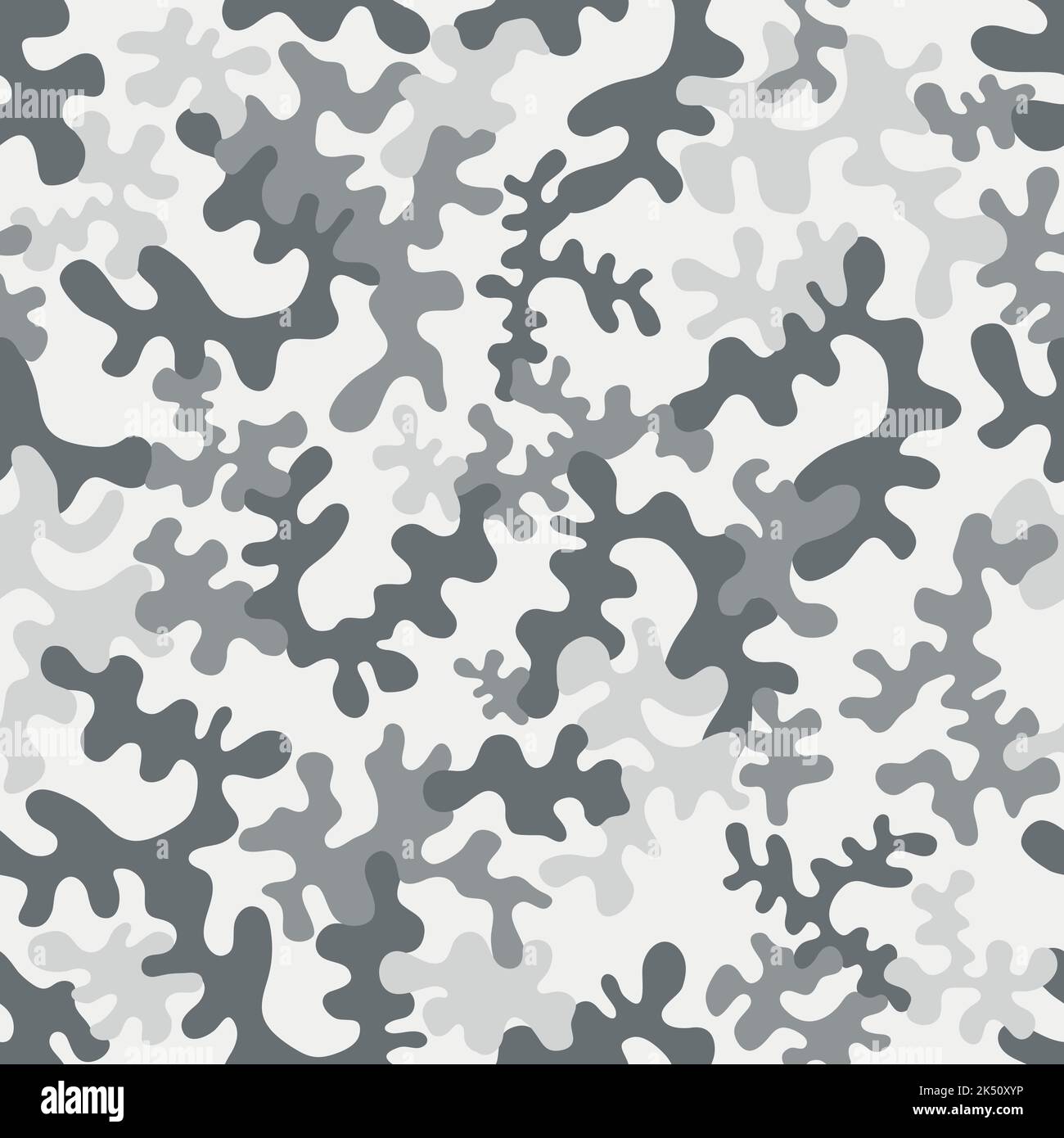 Seamless camouflage pattern - vector illustration Stock Vector Image ...