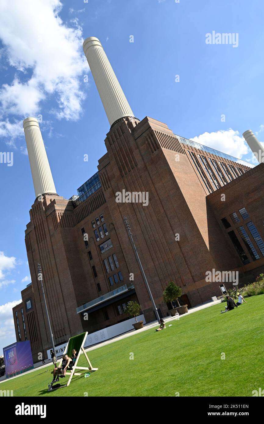 Battersea Power Station development Stock Photo Alamy