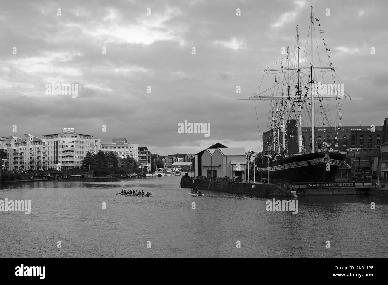 The ss great britain ship Black and White Stock Photos & Images - Alamy
