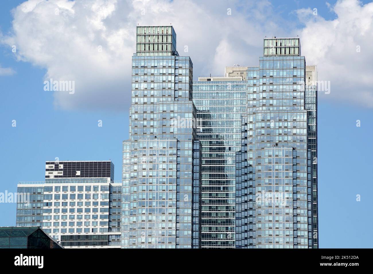 new york city hudson yards district new skyscrapers Stock Photo - Alamy