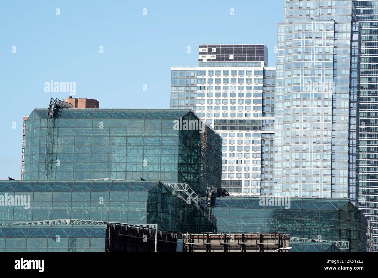 new york city hudson yards district new skyscrapers Stock Photo - Alamy