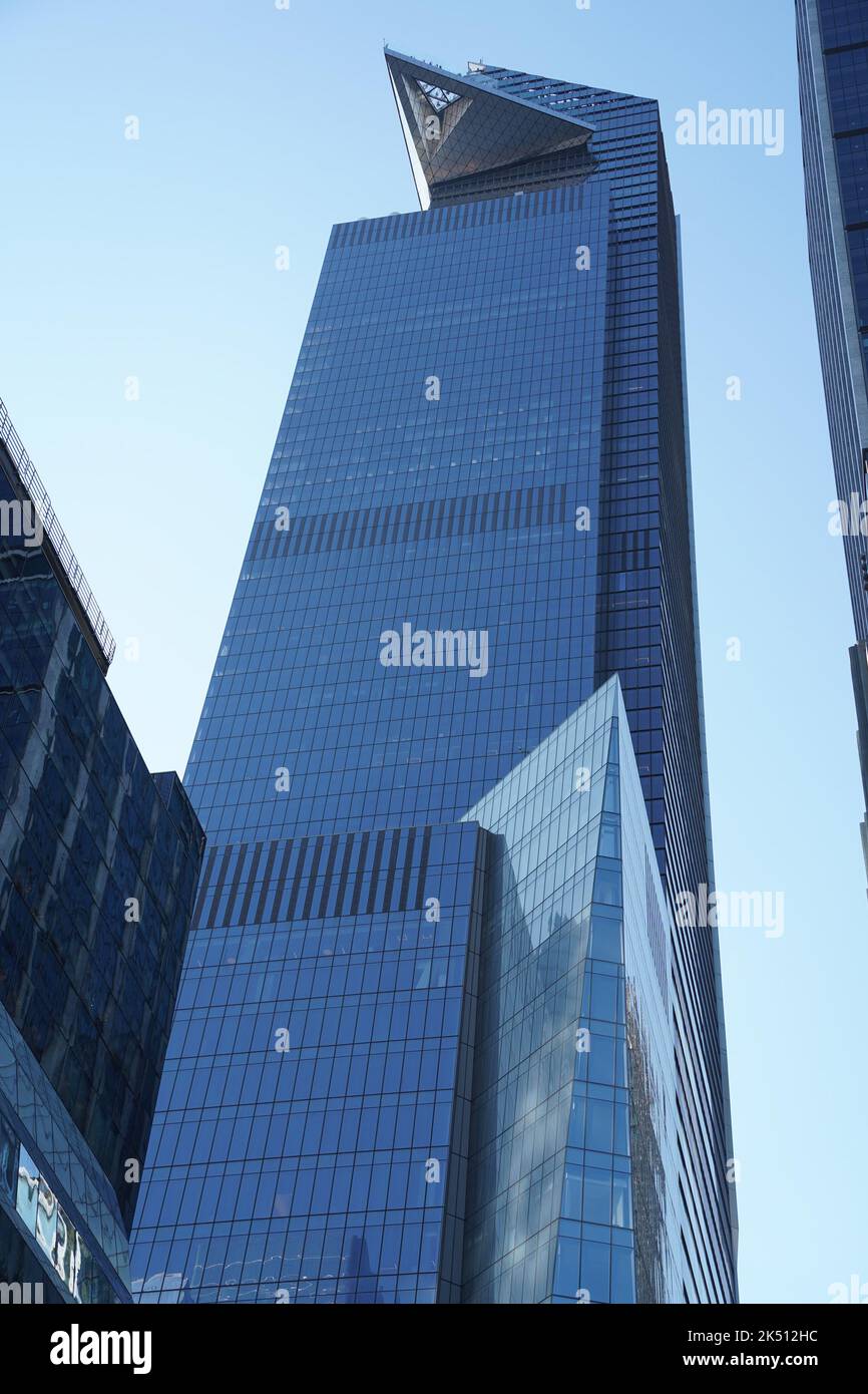 new york city hudson yards district new skyscrapers Stock Photo - Alamy