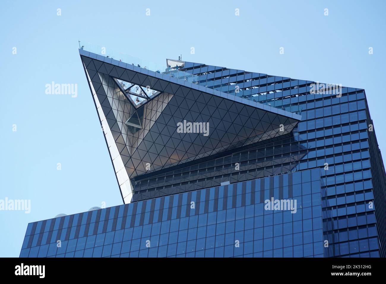 new york city hudson yards district new skyscrapers Stock Photo - Alamy