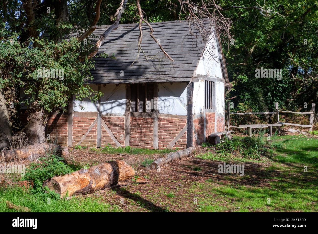 Low Catton Traditional English village buildings from 1642 in the historical ...