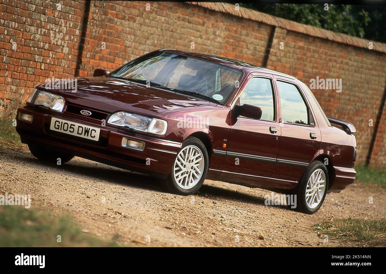 1990 Ford Sierra RS Cosworth 4x4 Sapphire Stock Photo