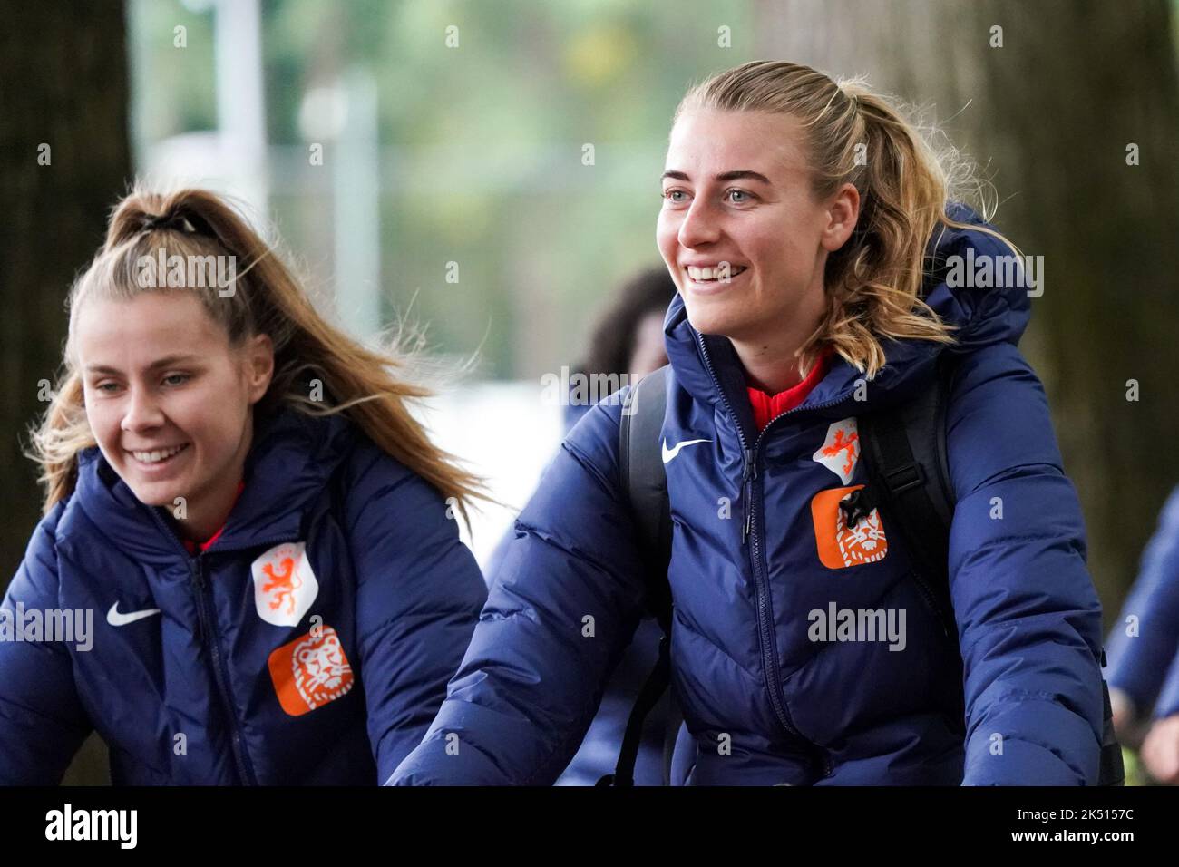 ZEIST, NETHERLANDS - OCTOBER 5: Lisa van Doorn of the Netherlands during a Training Session of the Netherlands Women’s Football Team at the KNVB Campus on October 5, 2022 in Zeist, Netherlands (Photo by Jeroen Meuwsen/Orange Pictures) Stock Photo