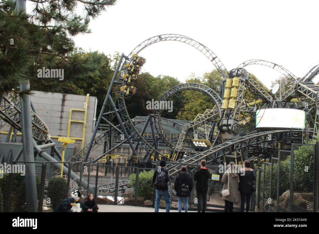 Alton Towers Theme Park Stock Photo Alamy