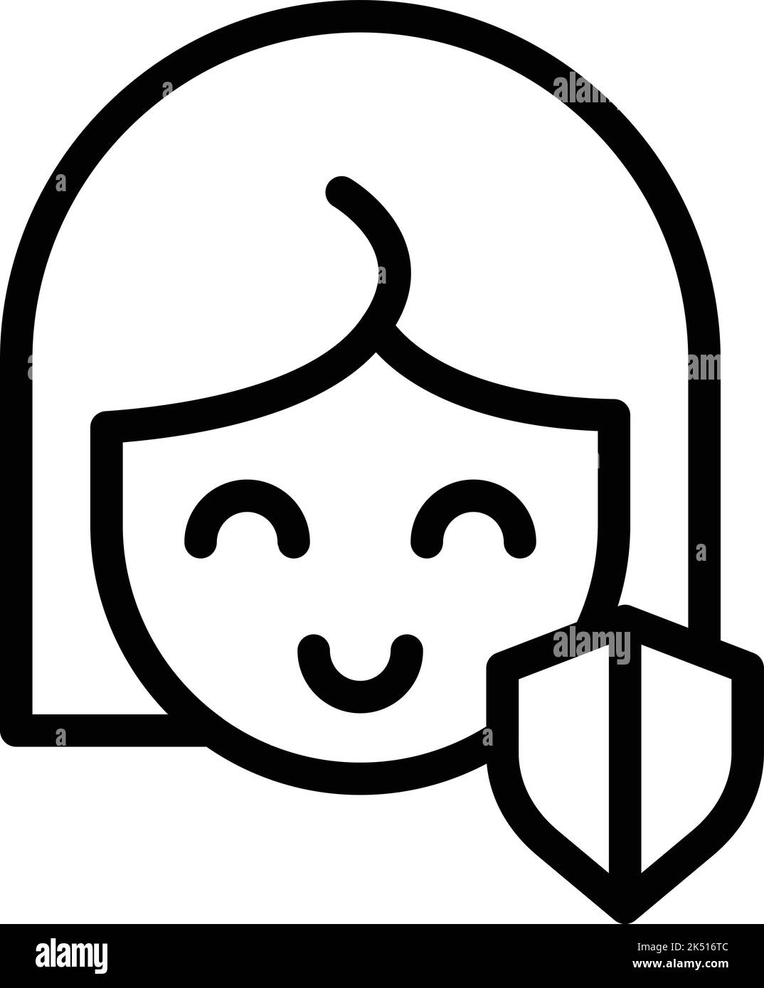 Social housing icon outline vector. House home. Family city Stock