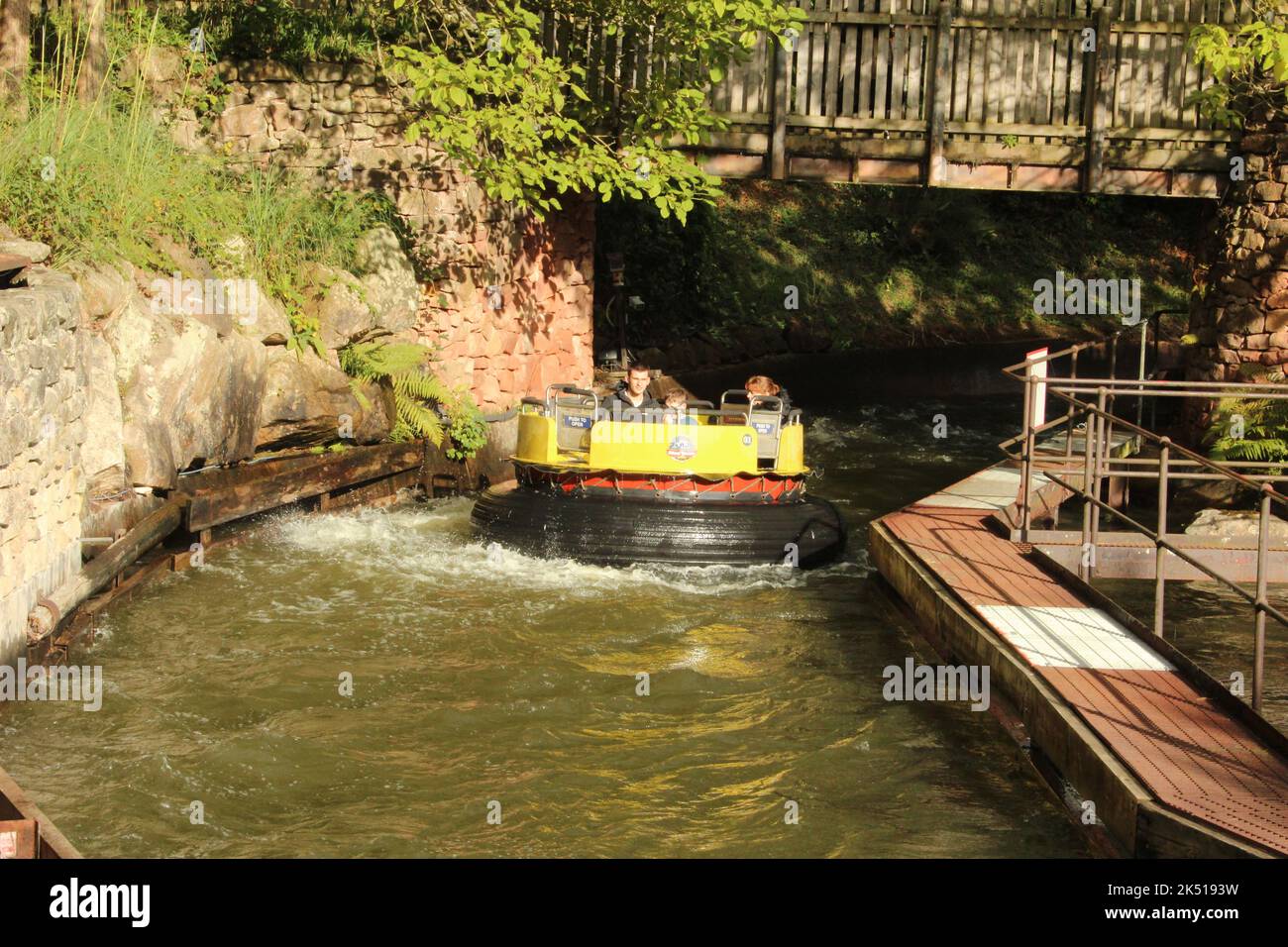 Alton Towers Theme Park Stock Photo Alamy