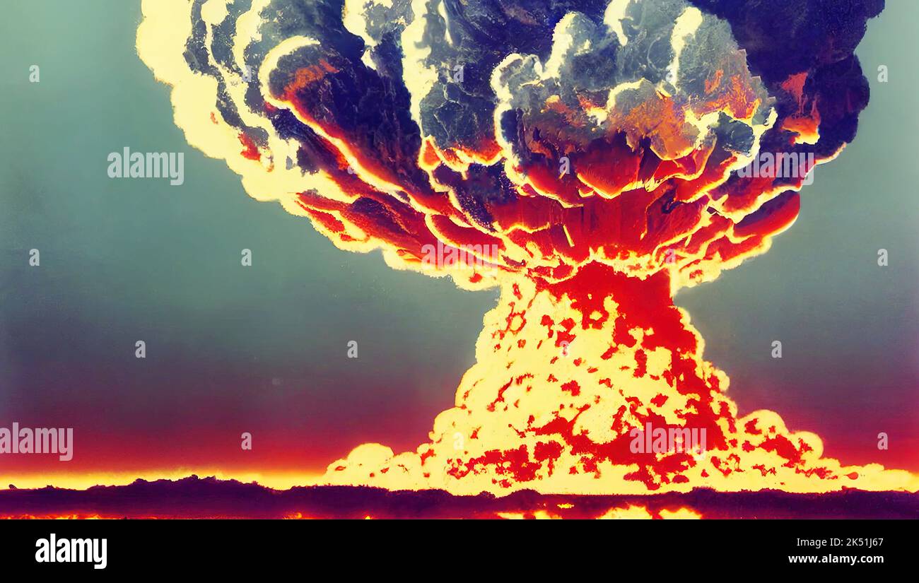 Explosion bomb illustration hi-res stock photography and images - Alamy