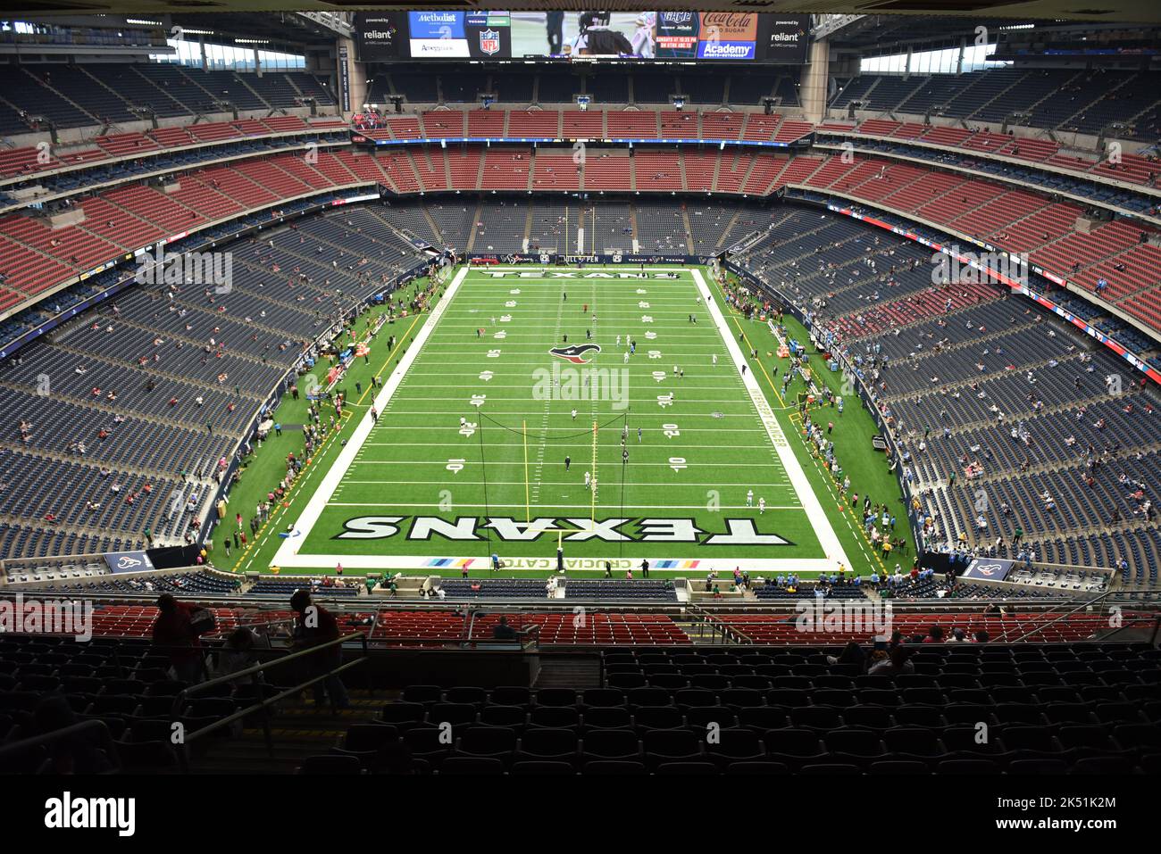 NRG Stadium before the NFL Football Game between the Los Angeles