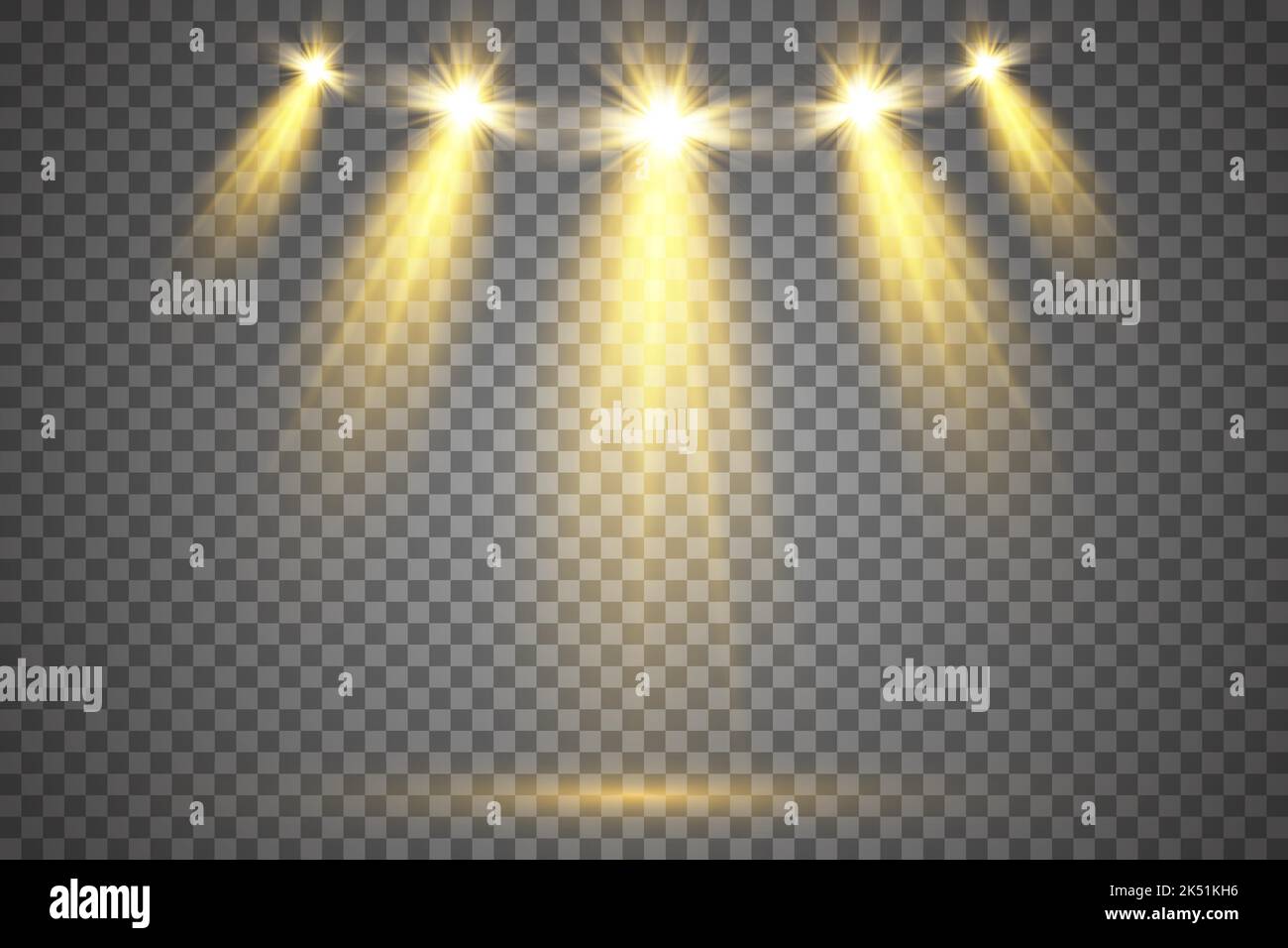 Light Effect Vector File Vector Spotlights. Scene. Light Effects. Glow light effect. Vector ...