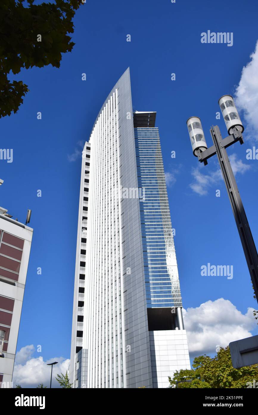 skyscraper in Frankfurt am Main Stock Photo - Alamy