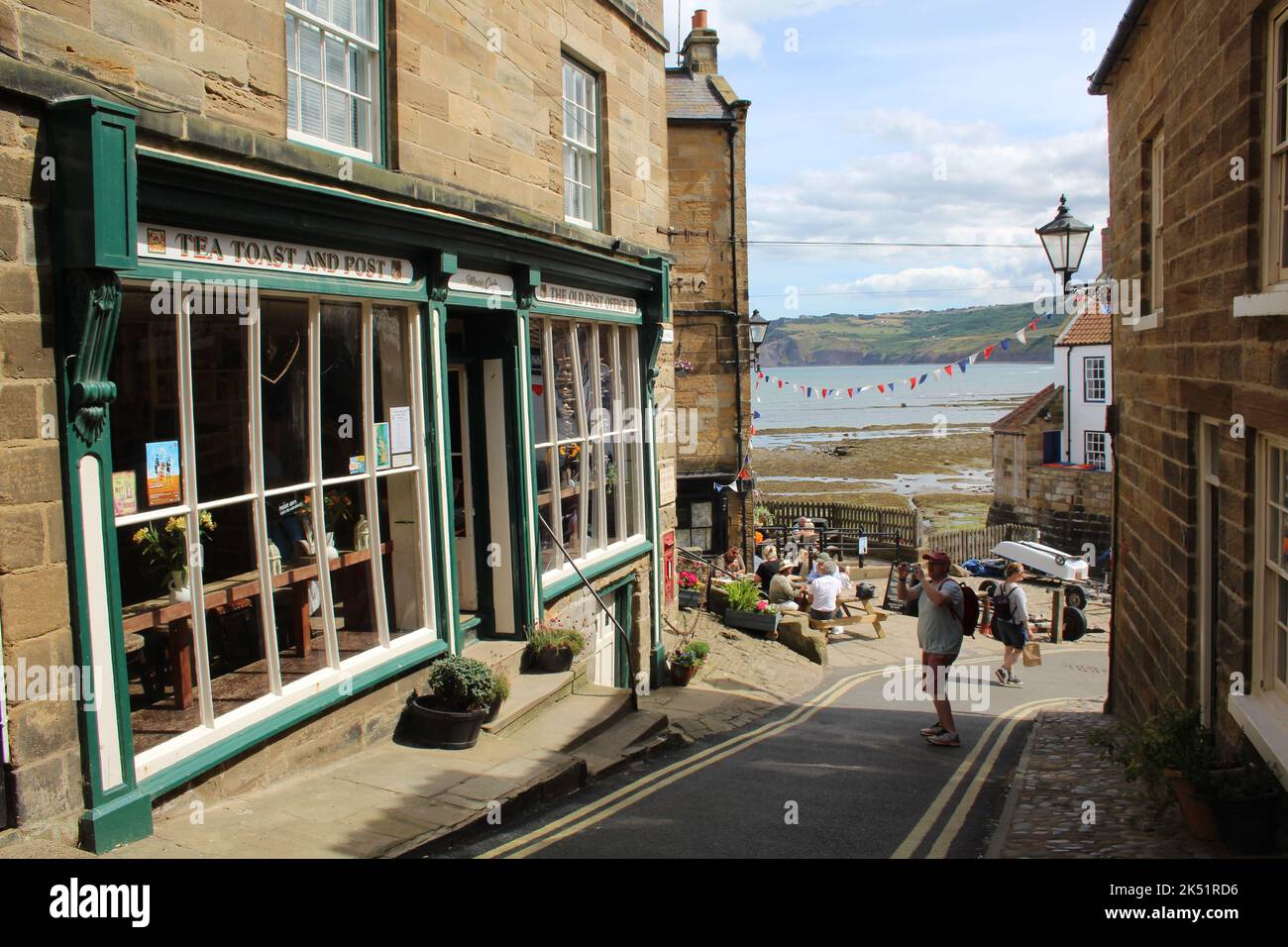 Robin Hoods Bay Stock Photo Alamy