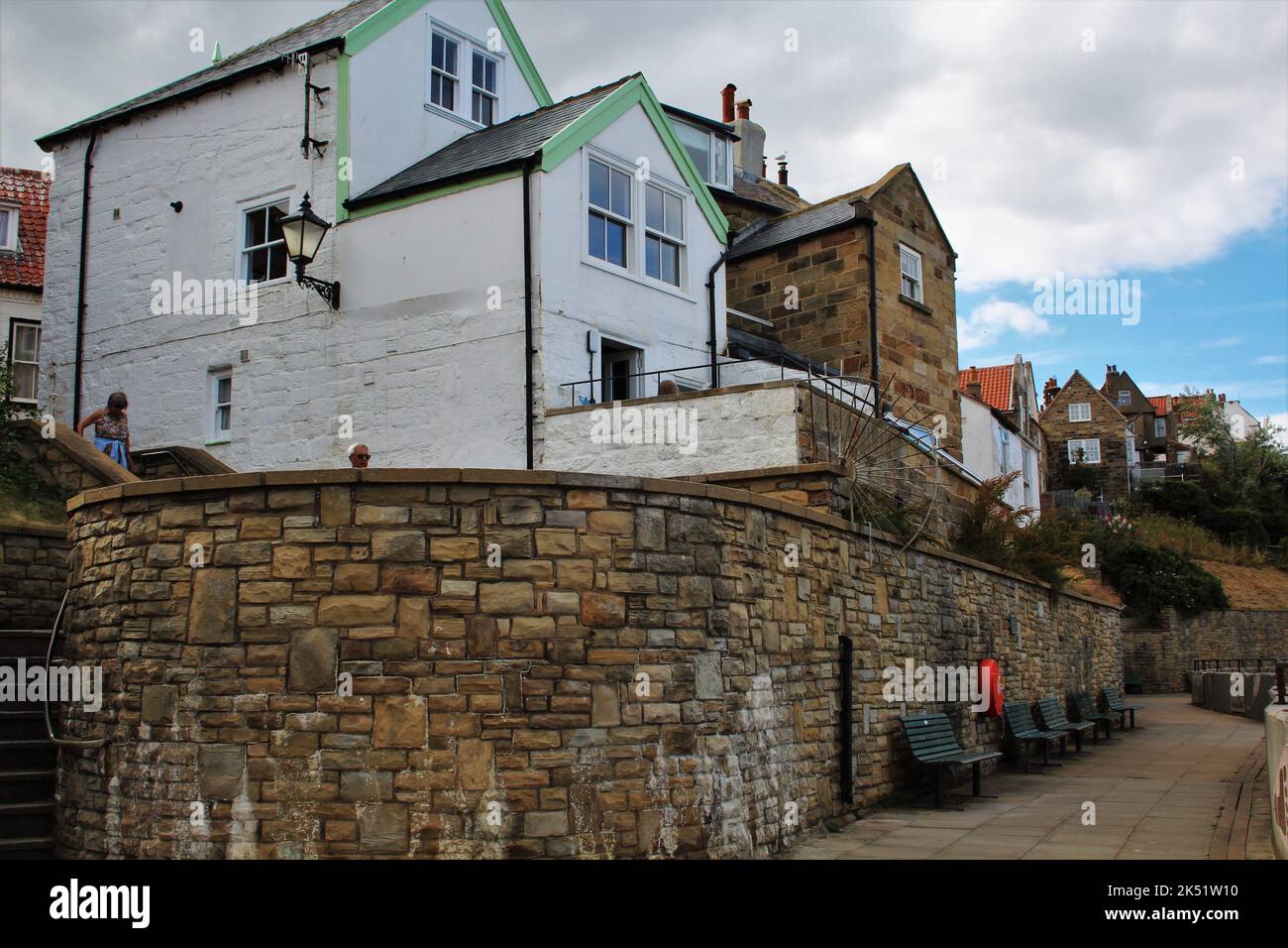 Robin Hoods Bay Stock Photo Alamy