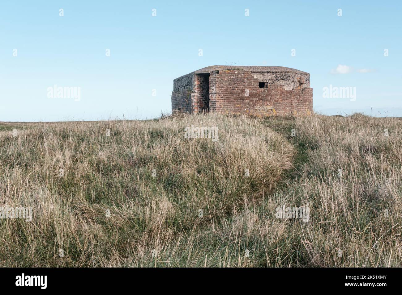 World War 2 Lookout or Pill Box, Golf Road, Royal Cinque Ports Golf