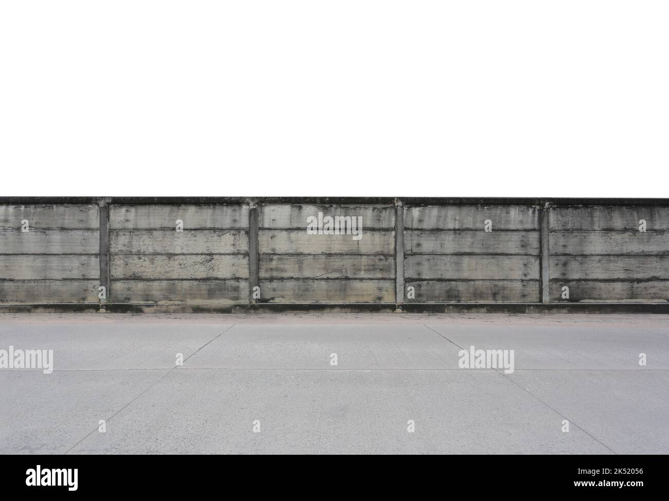 Old wall isolated on white background and have clipping paths Stock ...