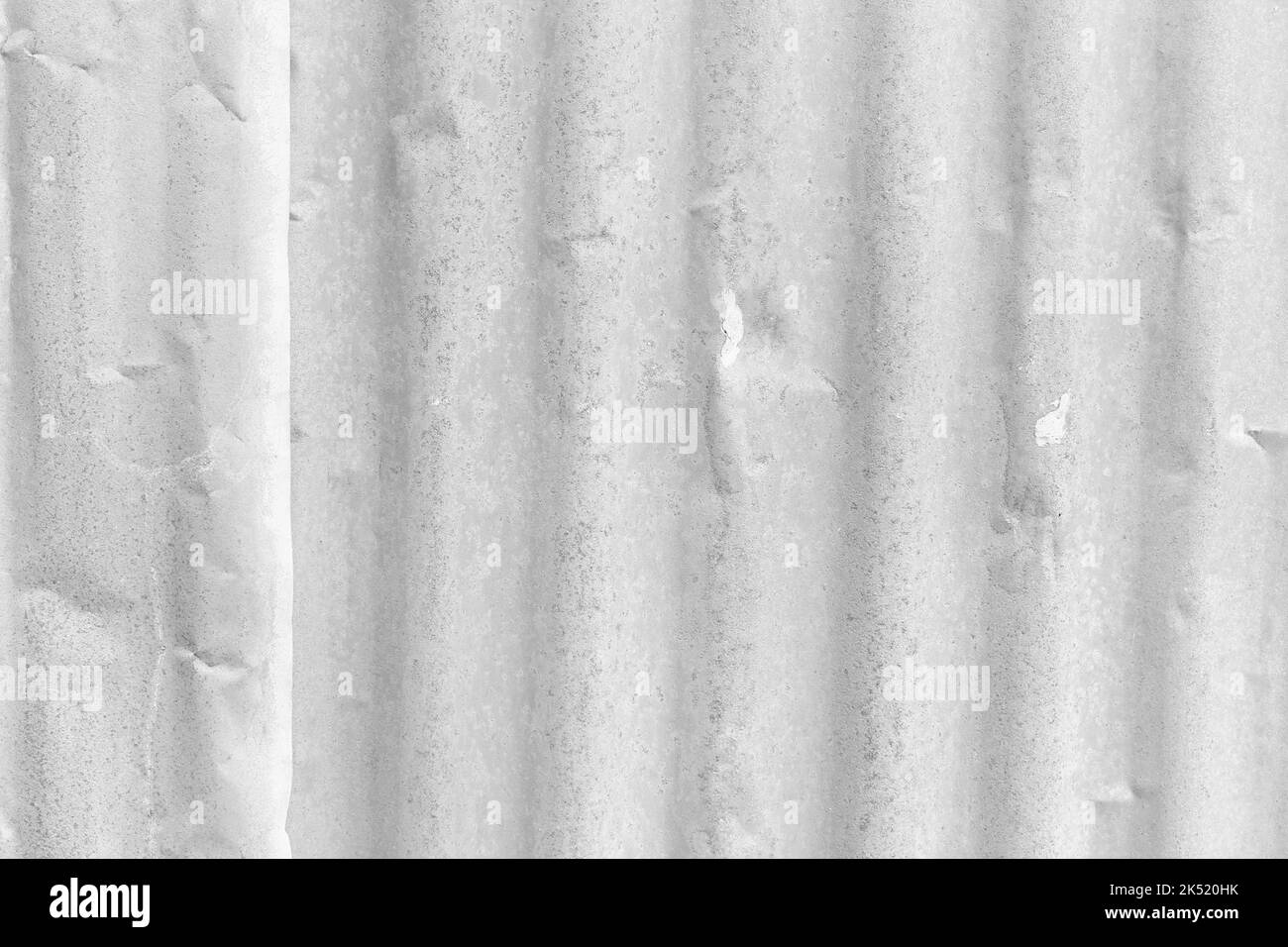 White zinc surface background, White metal texture for design in your work. Stock Photo