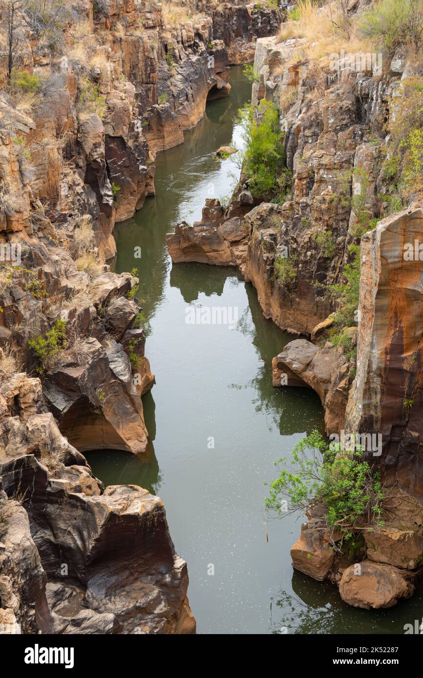 Hike to Bourke's Luck Potholes Stock Photo Alamy