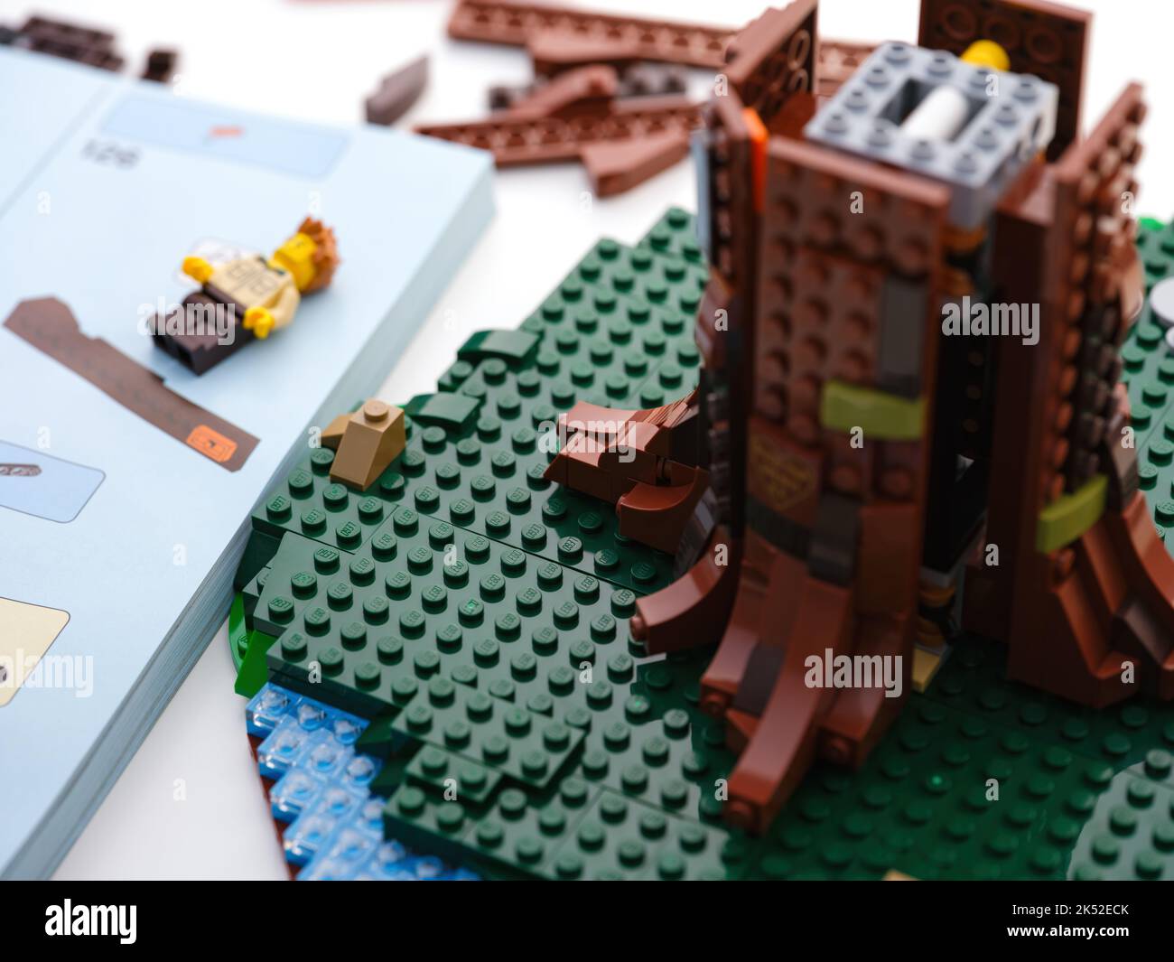 Lego brick pile hi-res stock photography and images - Alamy
