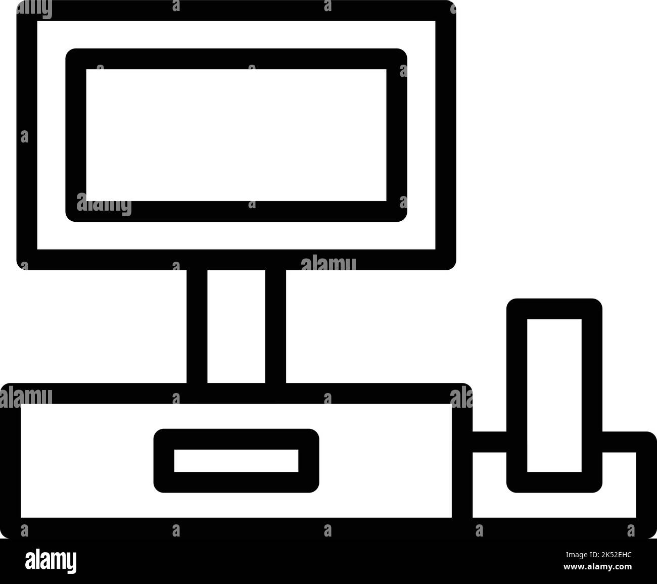 Bill System Icon Outline Vector Cash Machine Check Cashier Stock bill-system-icon-outline-vector-cash-machine-check-cashier-stock