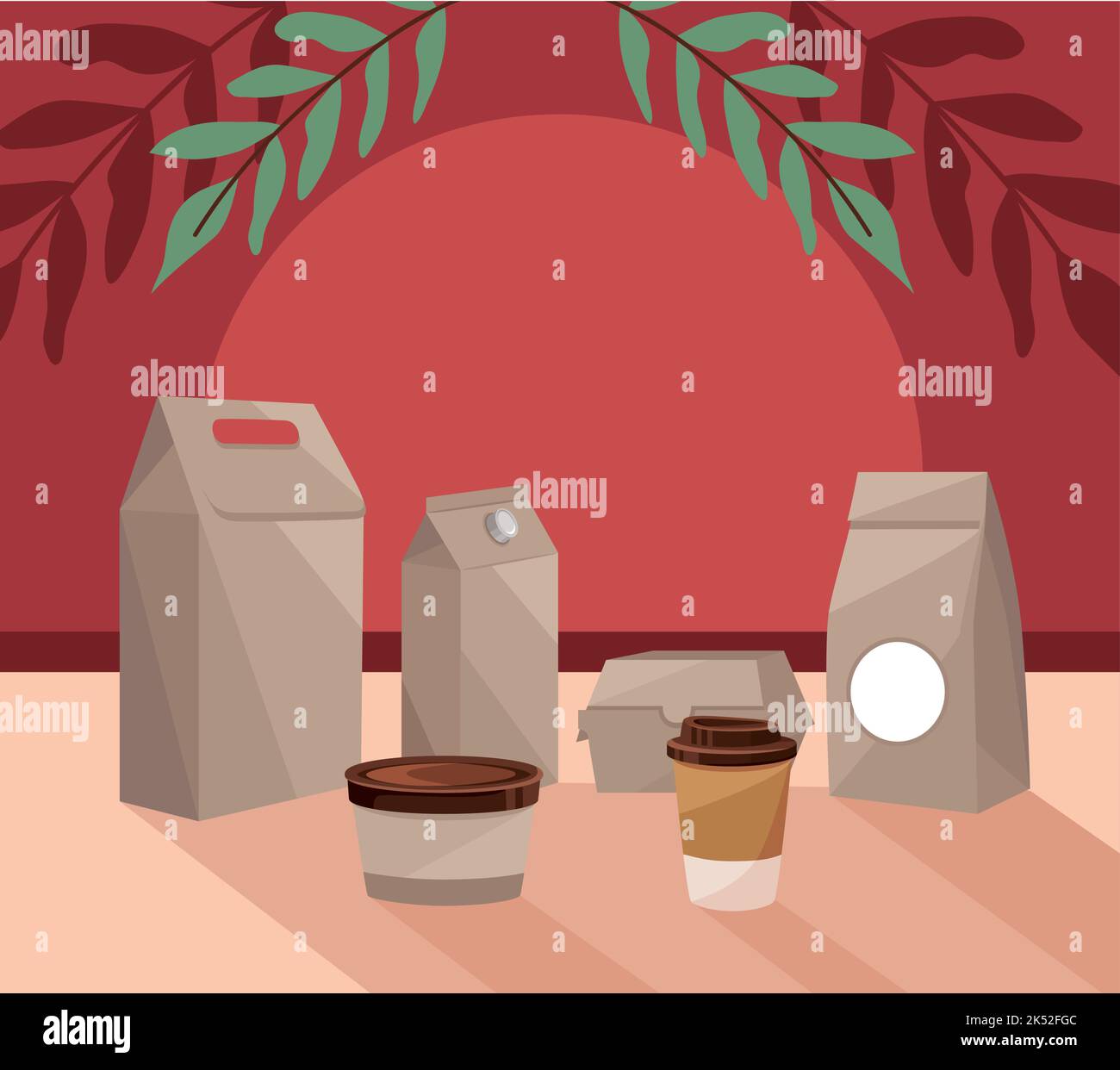 Packets recycling Stock Vector Images - Alamy