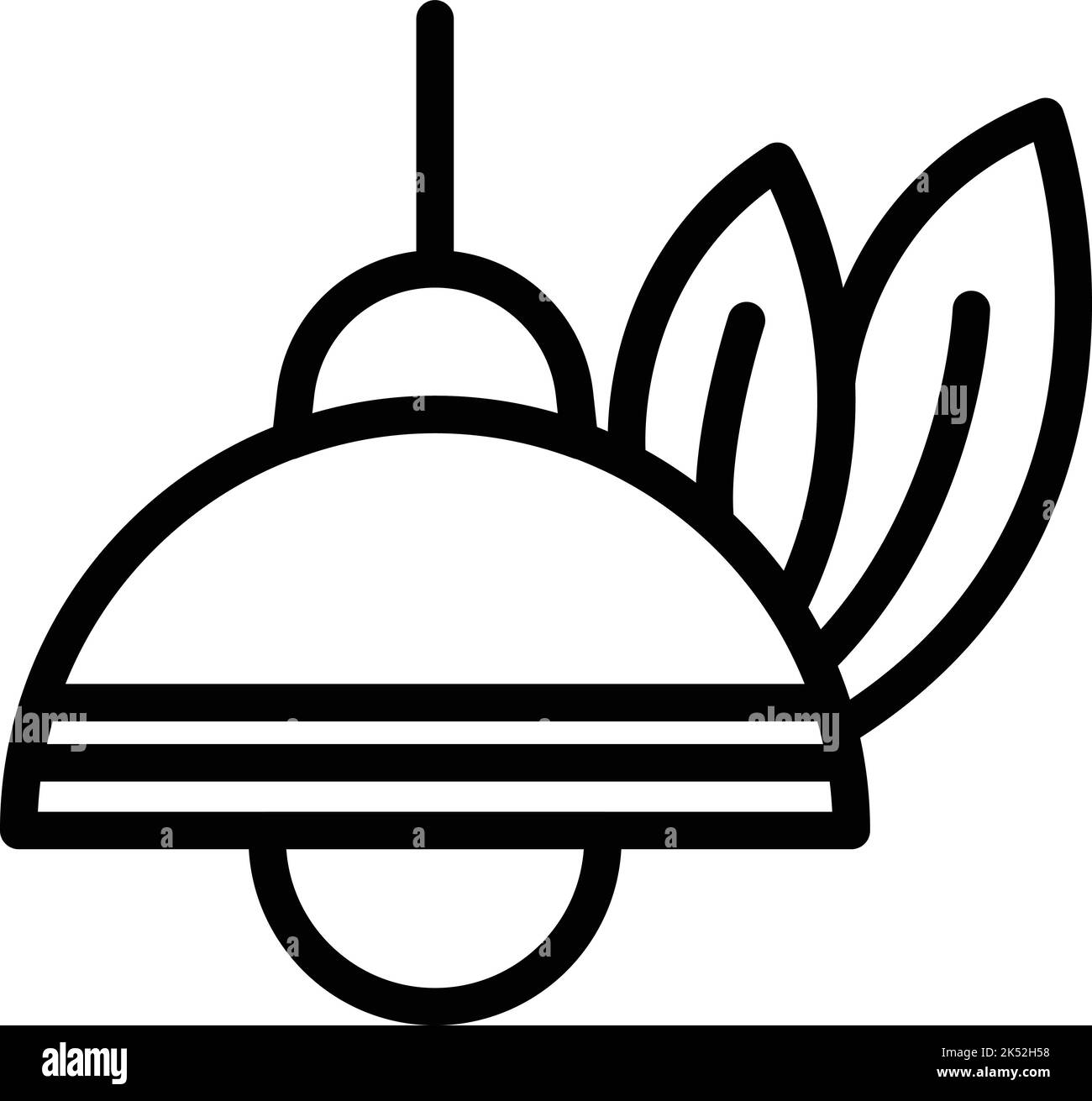 Environmentally friendly room lamp icon outline vector. Recycle eco