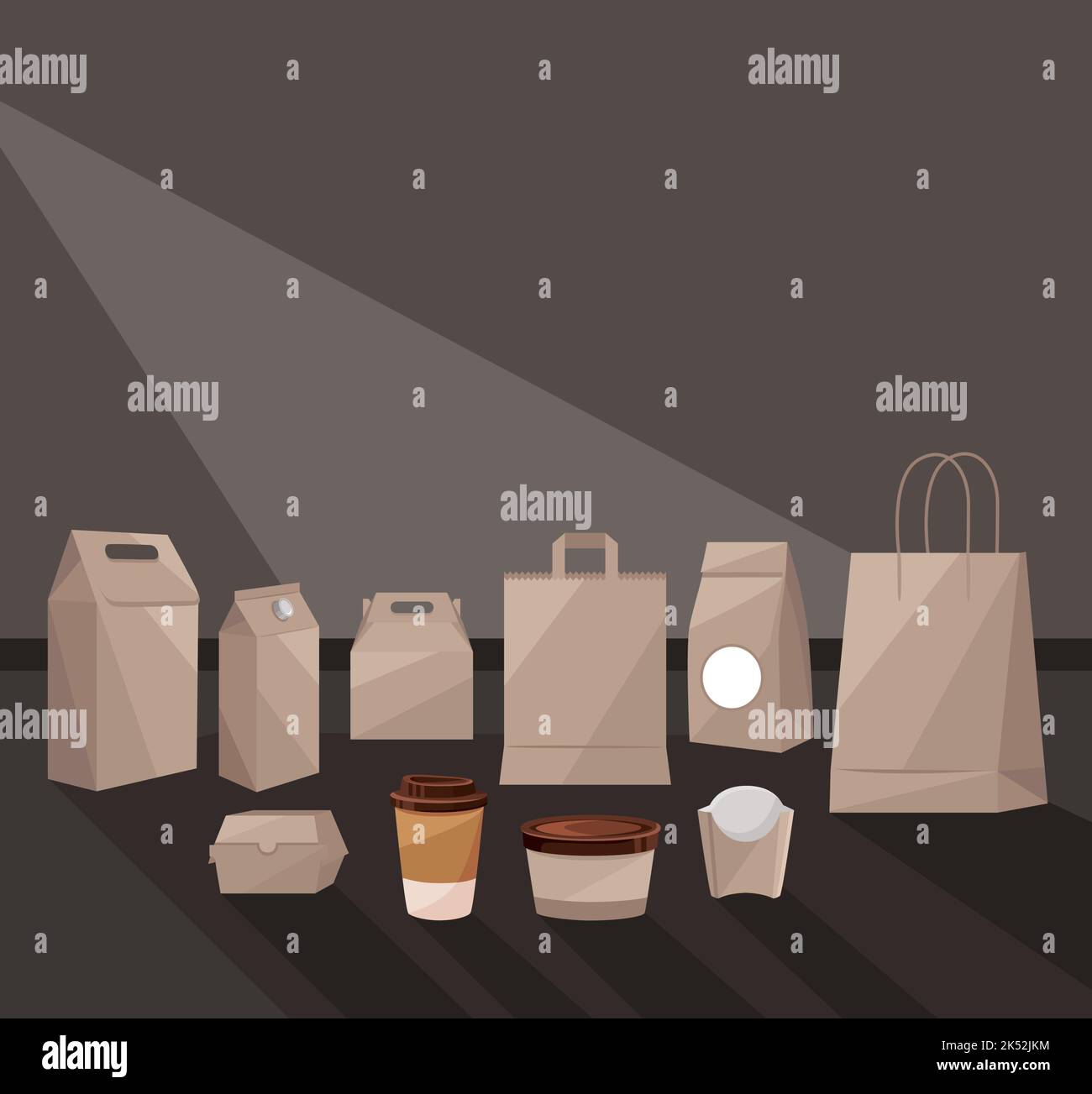 Packets recycling Stock Vector Images - Alamy
