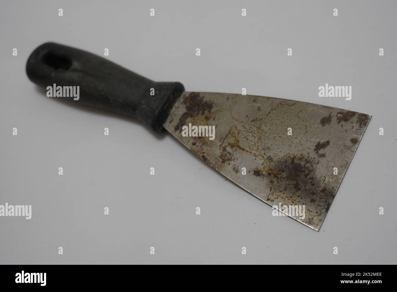 Work Tools Putty Knife Isolated On White Background Stock Photo - Download  Image Now - iStock