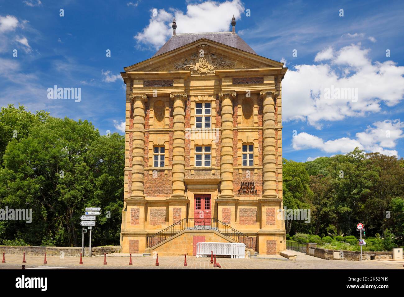 France, Ardennes, Charleville Mezieres, flour mill called Old Mill ...