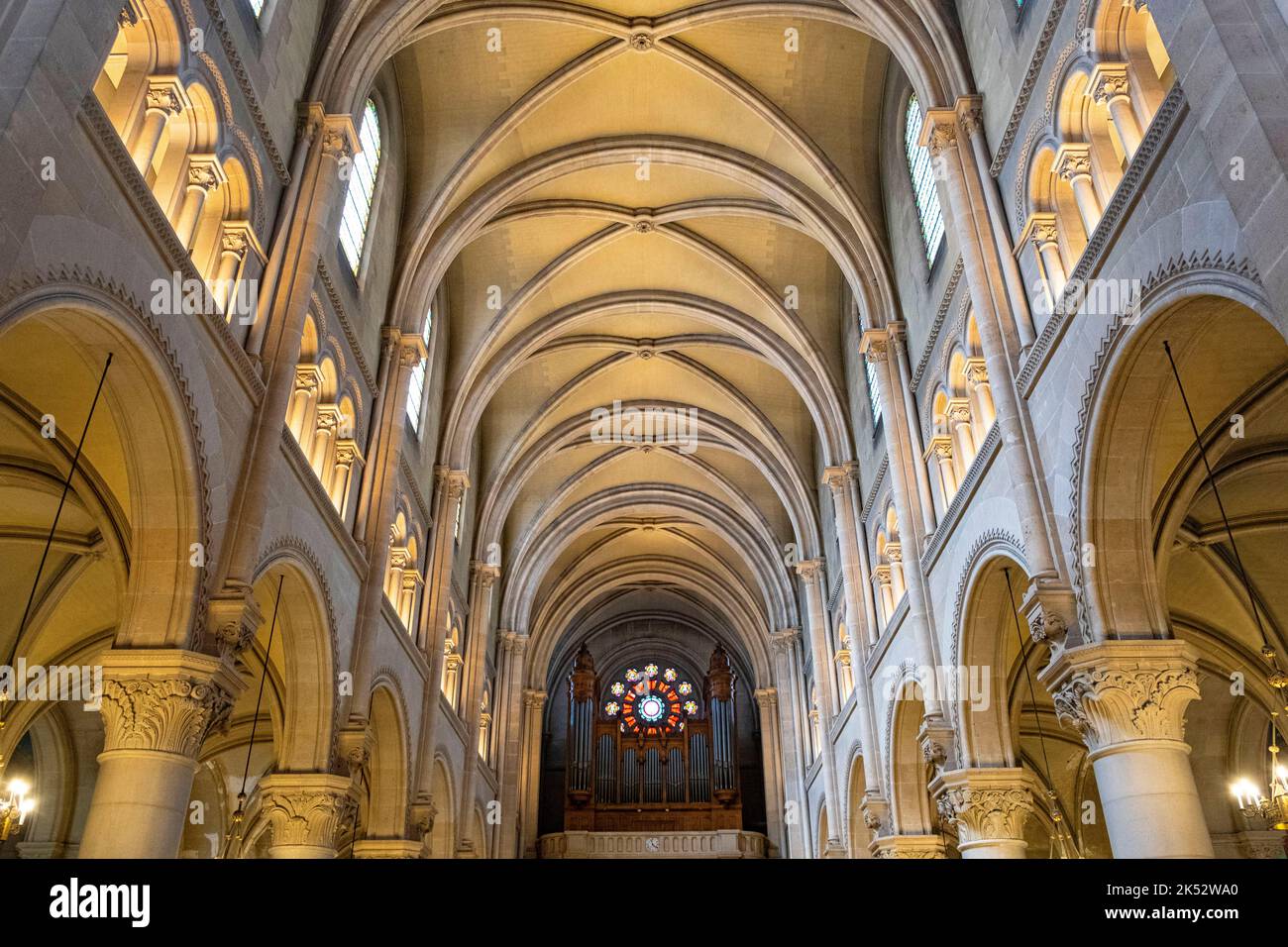 France, Paris, Saint Ambroise church Stock Photo Alamy