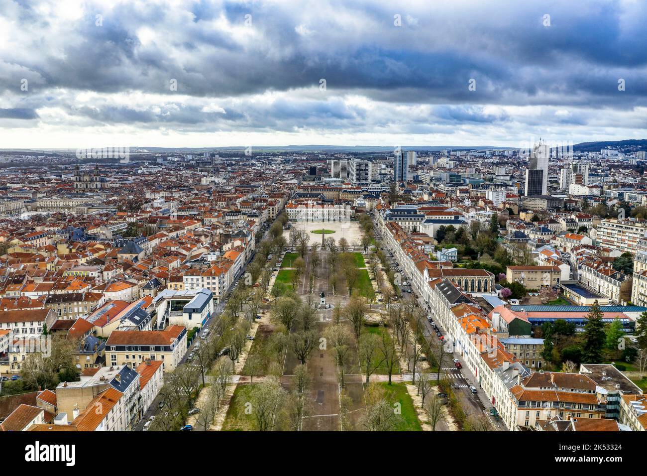 France, Meurthe et Moselle, Nancy, Place Carnot or the Cours Léopold