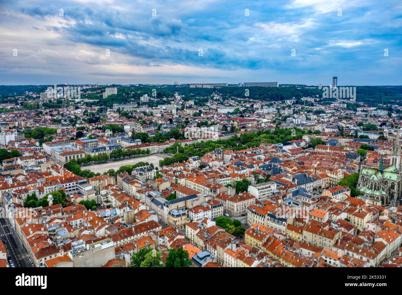 France, Meurthe et Moselle, Nancy, Place Carnot or the Cours Léopold