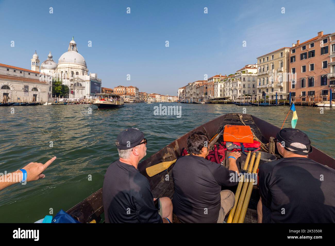 32 Rowers Boat Italy, Venice, listed as World Heritage by UNESCO, La Vogalonga is a 32 ...