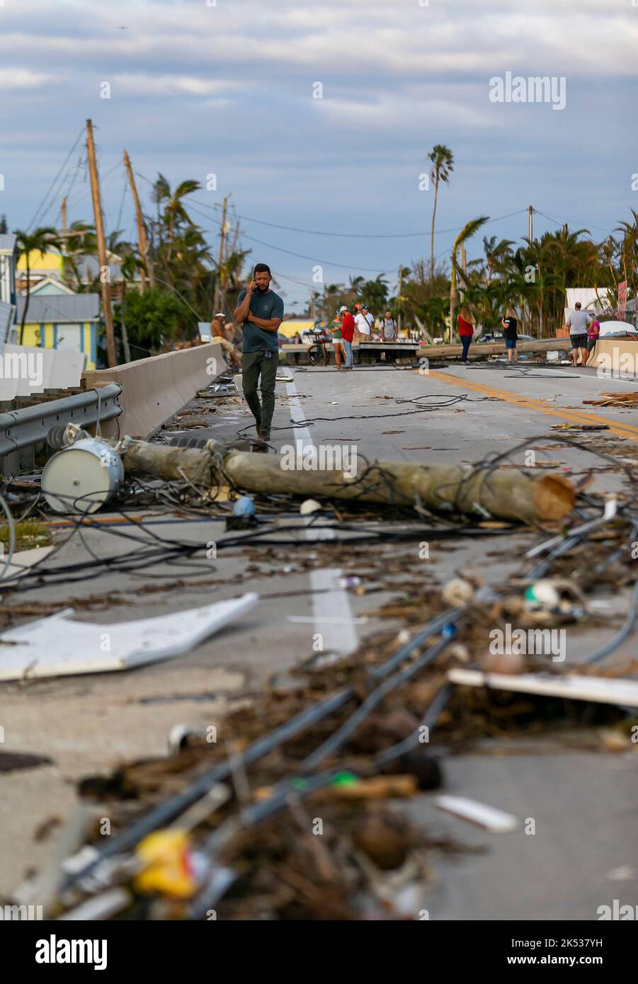 Pine island hurricane ian hi res stock photography and images Alamy