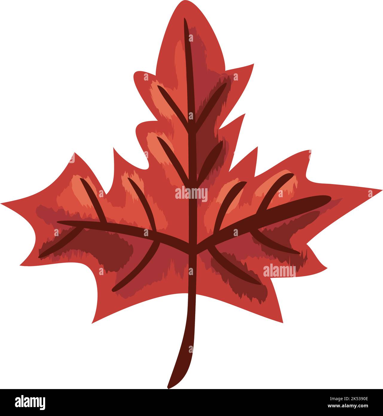 red maple leaf autumn foliage icon Stock Vector Image & Art - Alamy