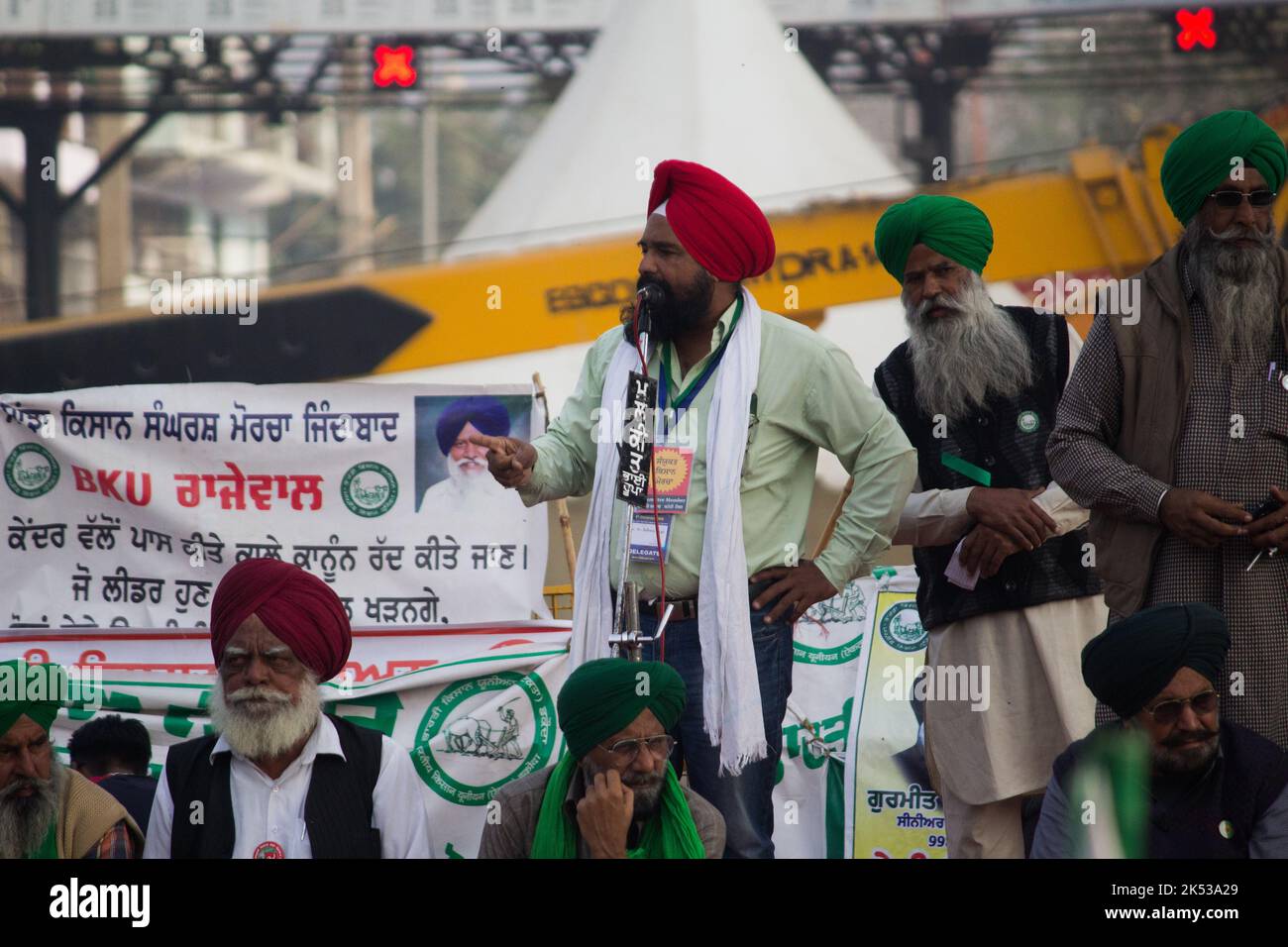 Farmers bill protest hi-res stock photography and images - Alamy