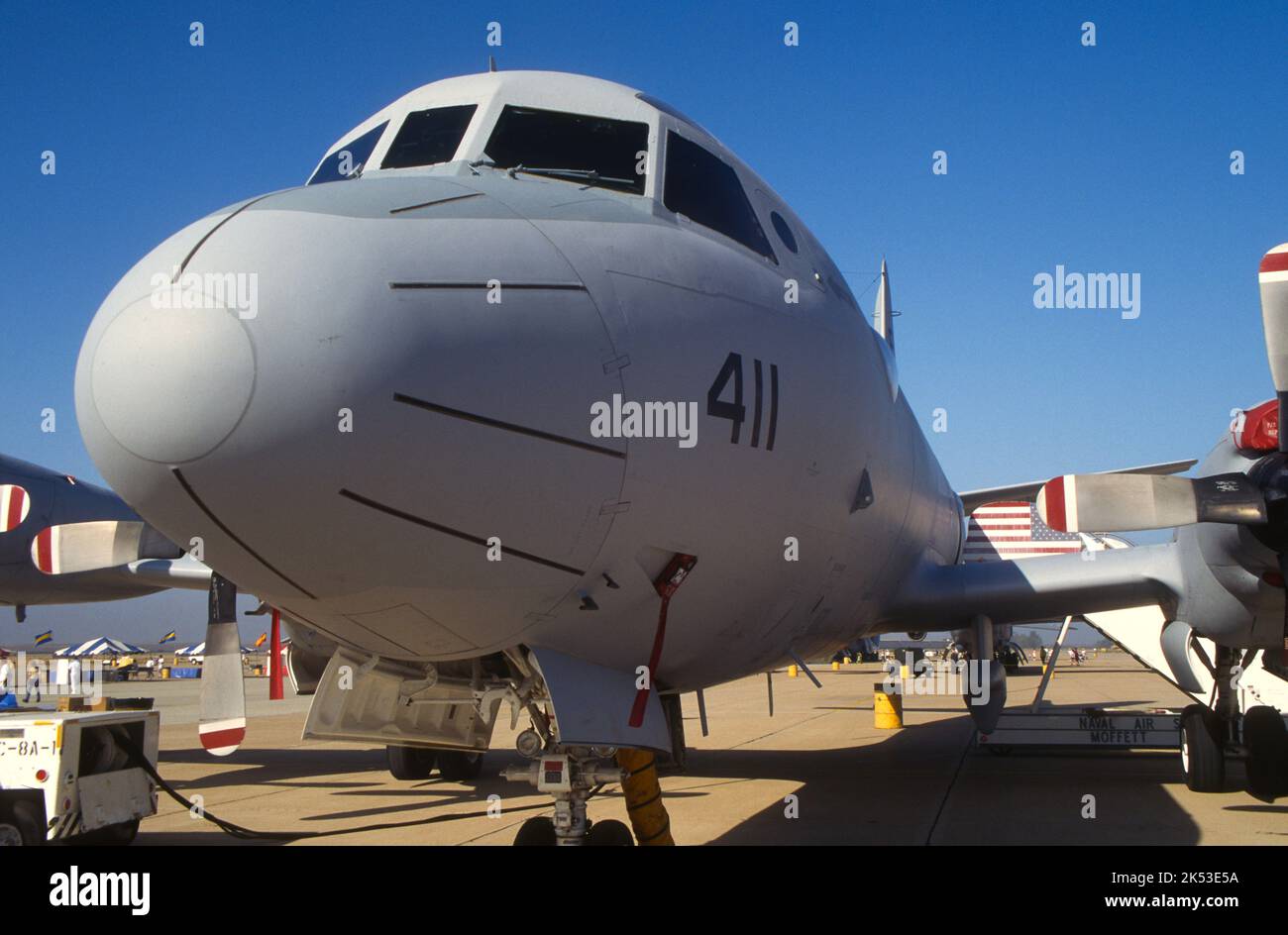 P3 Orion at NAS Miramar in San Diego, California Stock Photo