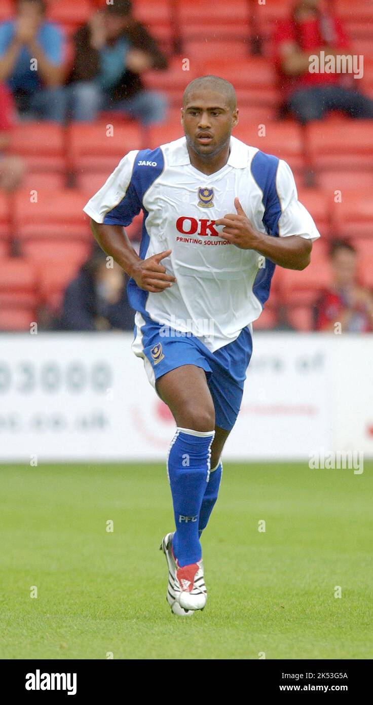 Maillot Extérieur Portsmouth FC 2006-2007 - Jako - Taille XL - Blanc Et Bleu - Occasion