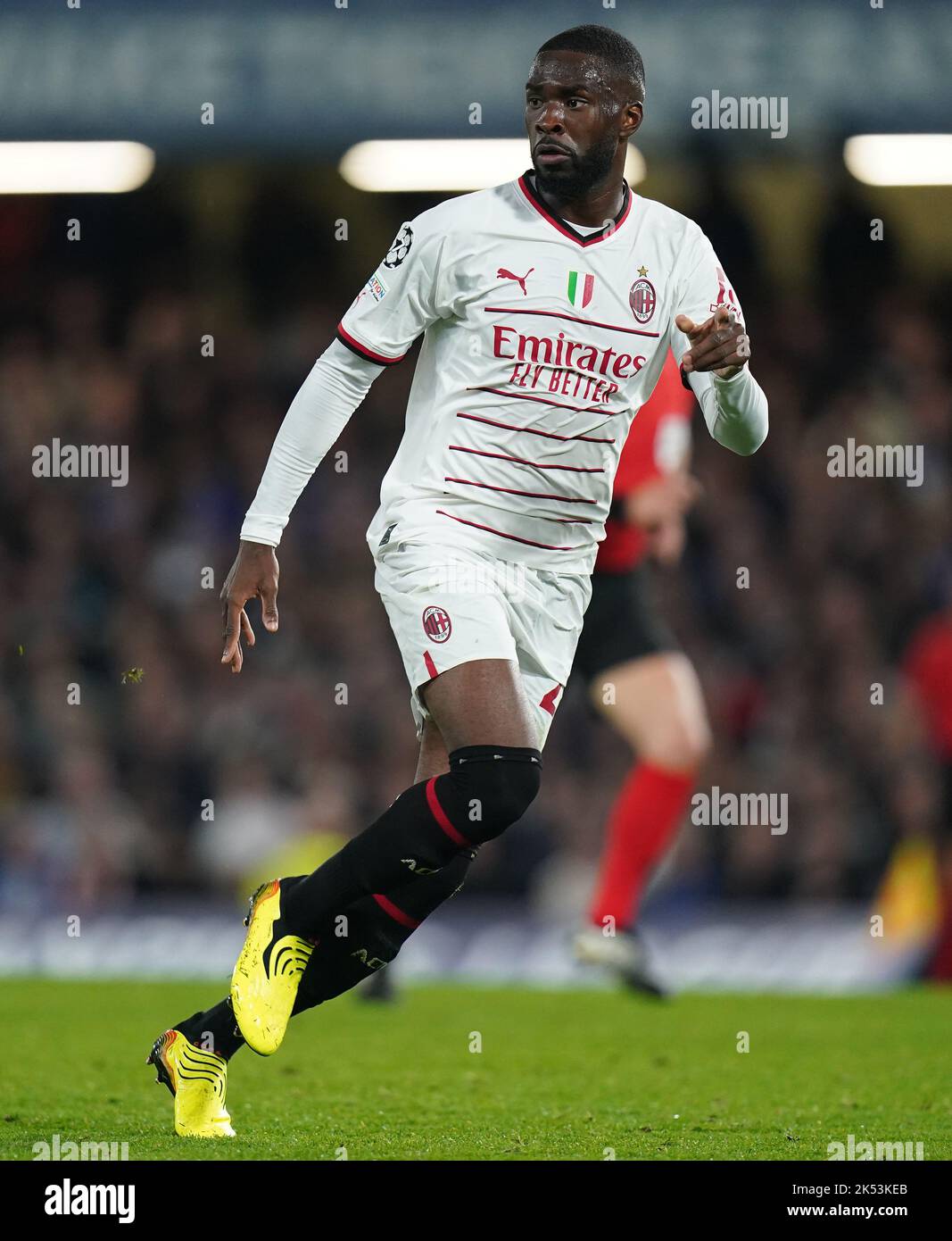 Fikayo Tomori of AC Milan in action during the Serie A match between