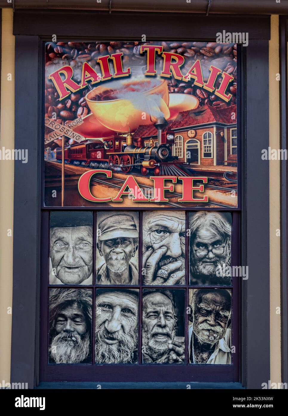 Rail Trail Cafe, New Freedom Pennsylvania USA, New Freedom