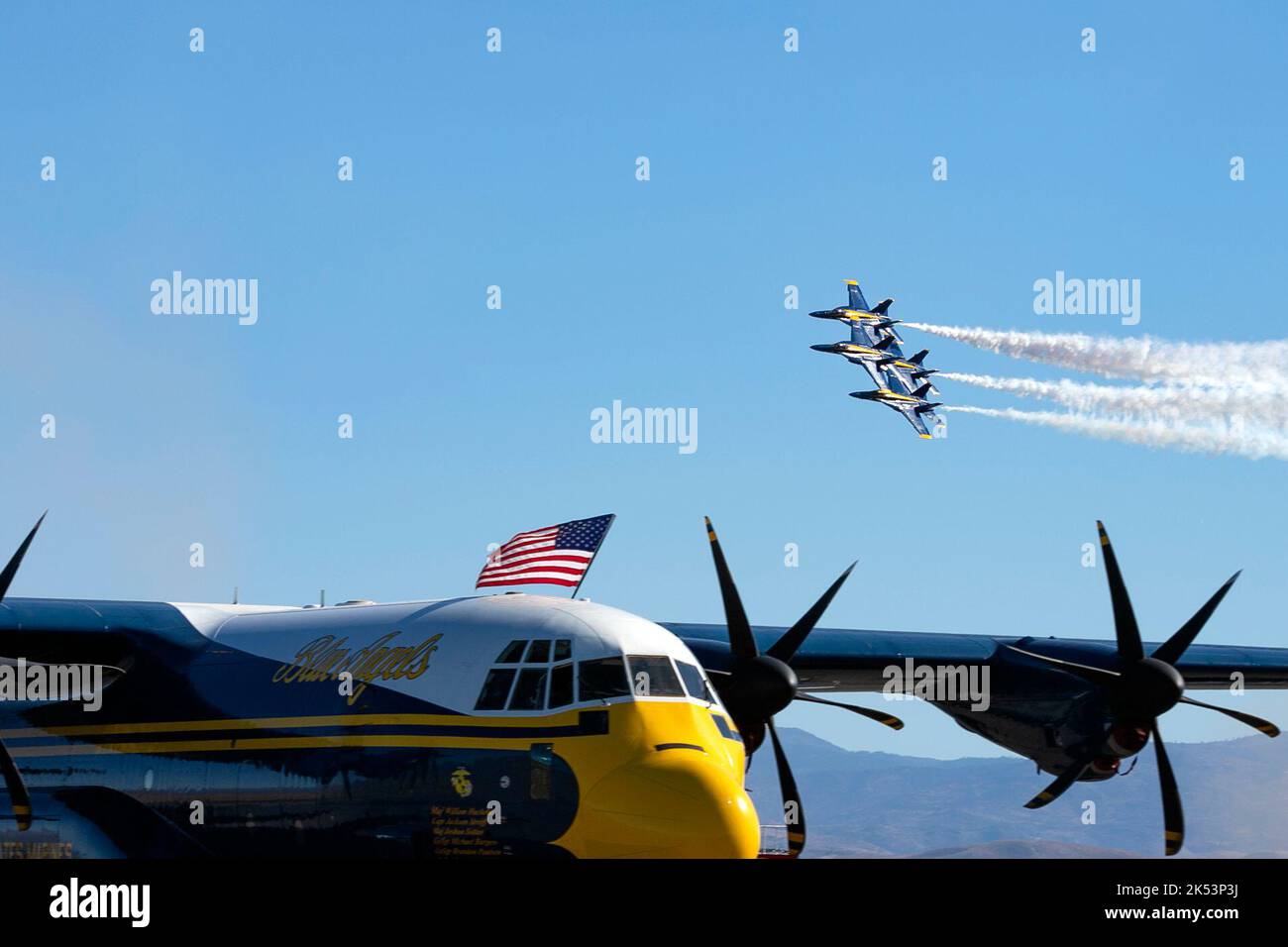 As part of RenoCarson City Navy Week, the U.S. Navy Blue Angels