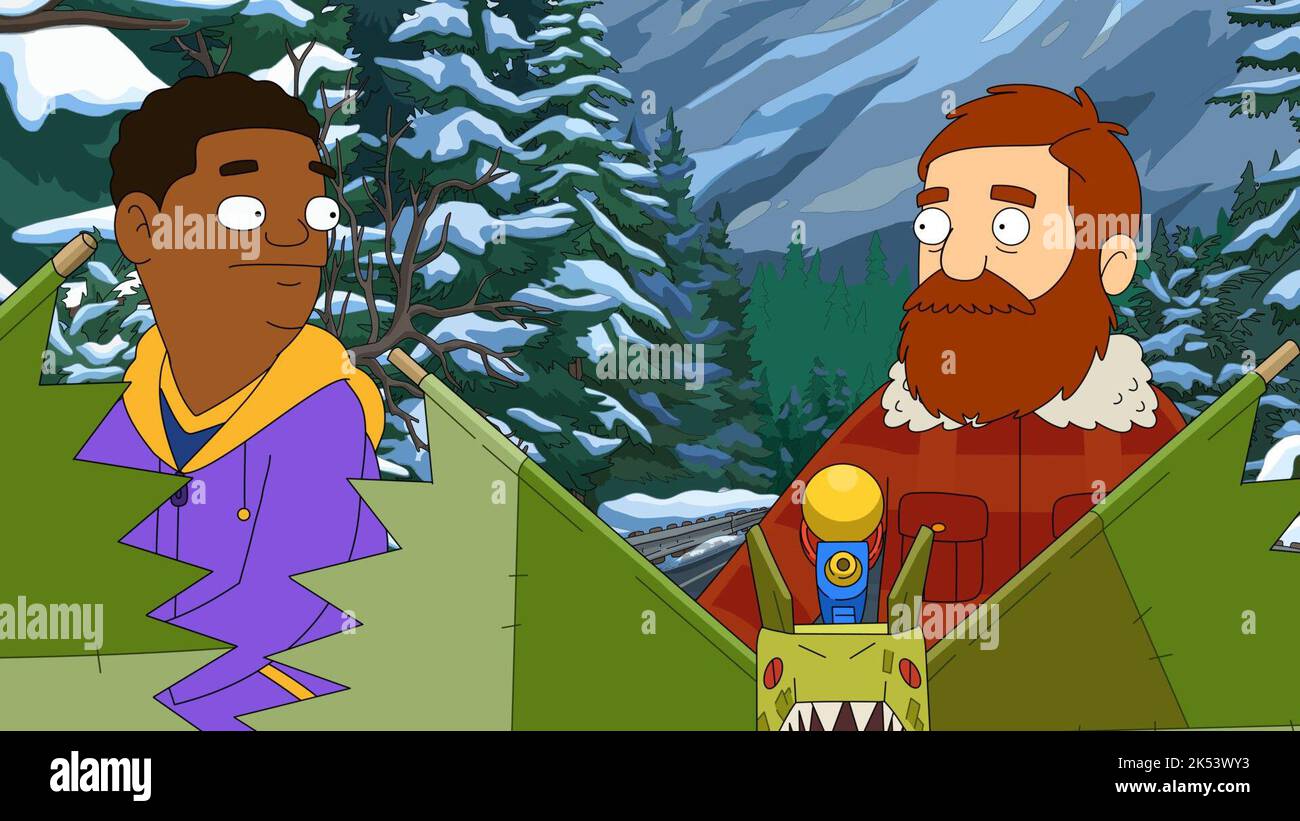 THE GREAT NORTH, right Beef Tobin (voice Nick Offerman), Cillian Me