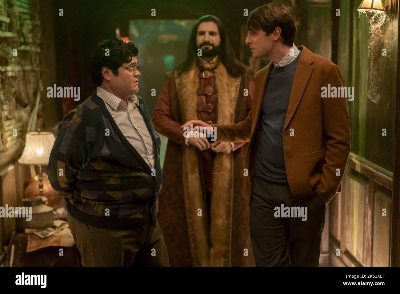 What We Do In The Shadows From Left Harvey Guillen Kayvan Novak Al