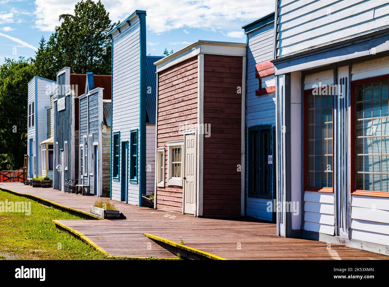 Dalton City; Haines; Alaska; USA. Walt Disney built movie set for