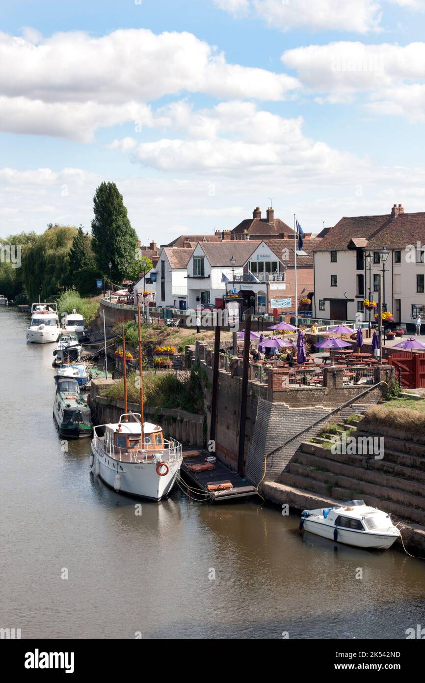 Upton on Severn, Worcestershire, England Stock Photo Alamy