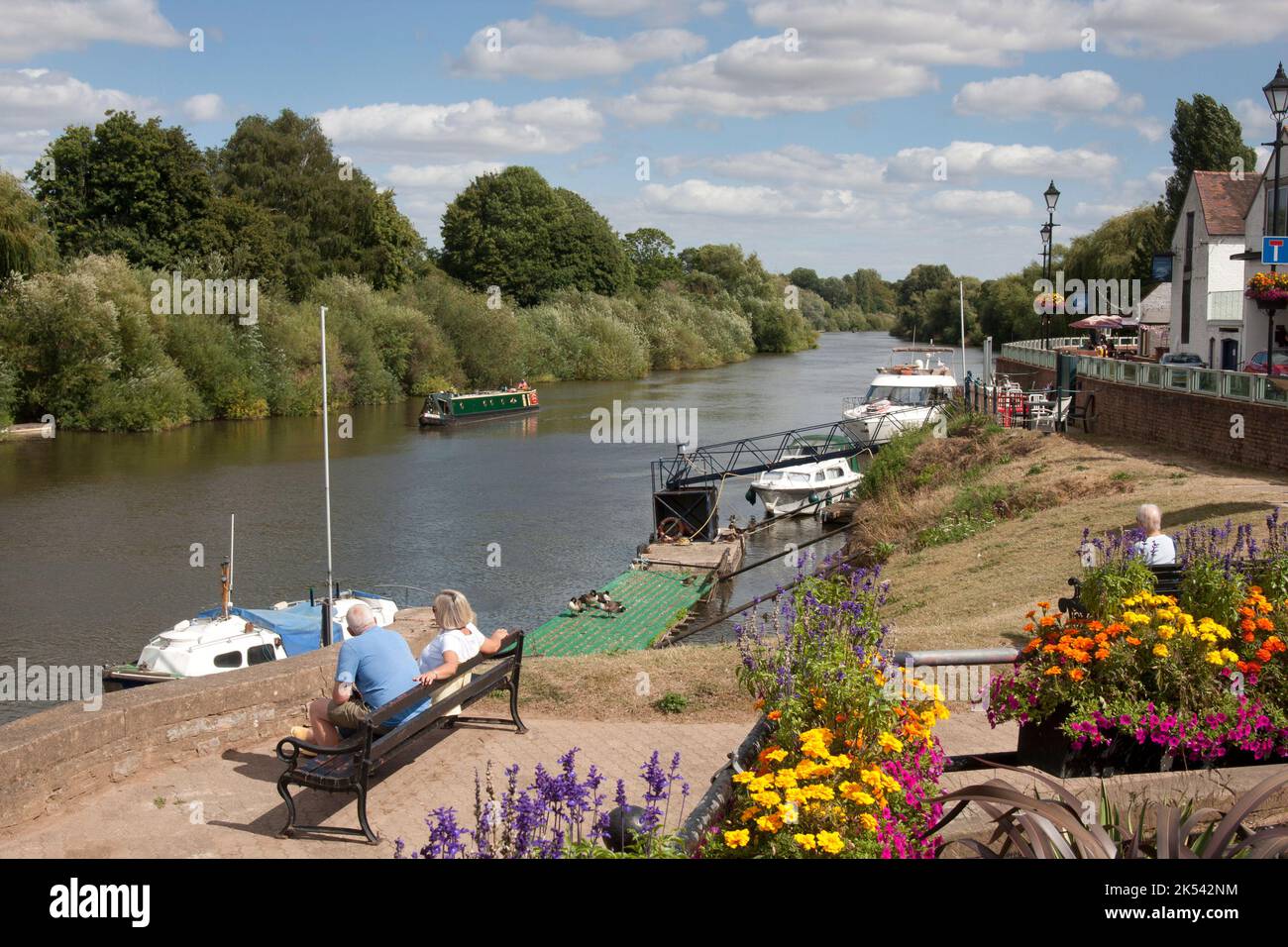 Upton on Severn, Malvern Hills, Worcestershire, England Stock Photo Alamy